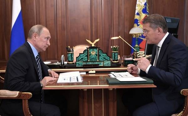 Глава Башкирии молился, чтобы справиться с волнением перед встречей с Путиным