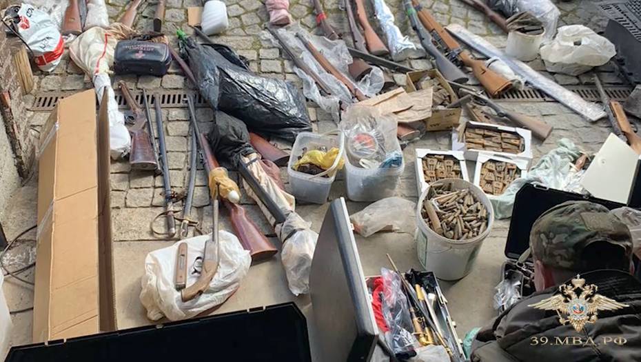 В Калининграде нашли тайник с оружием и боеприпасами времён войны