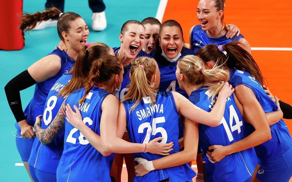 Волейбол, Чемпионат Европы, Женщины, Россия - Сербия, Прямая текстовая онлайн трансляция