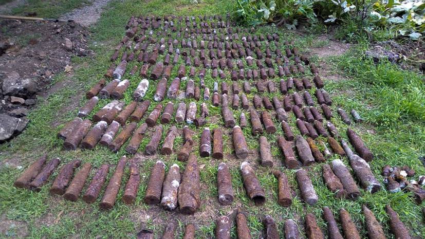 В Краснодарском крае обезвредили более 300 боеприпасов времён Великой Отечественной войны