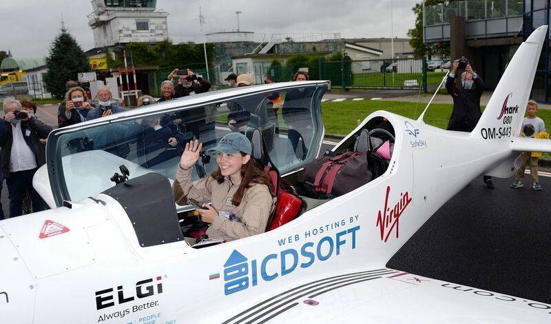 19-летняя бельгийка отправилась в одиночный кругосветный полет