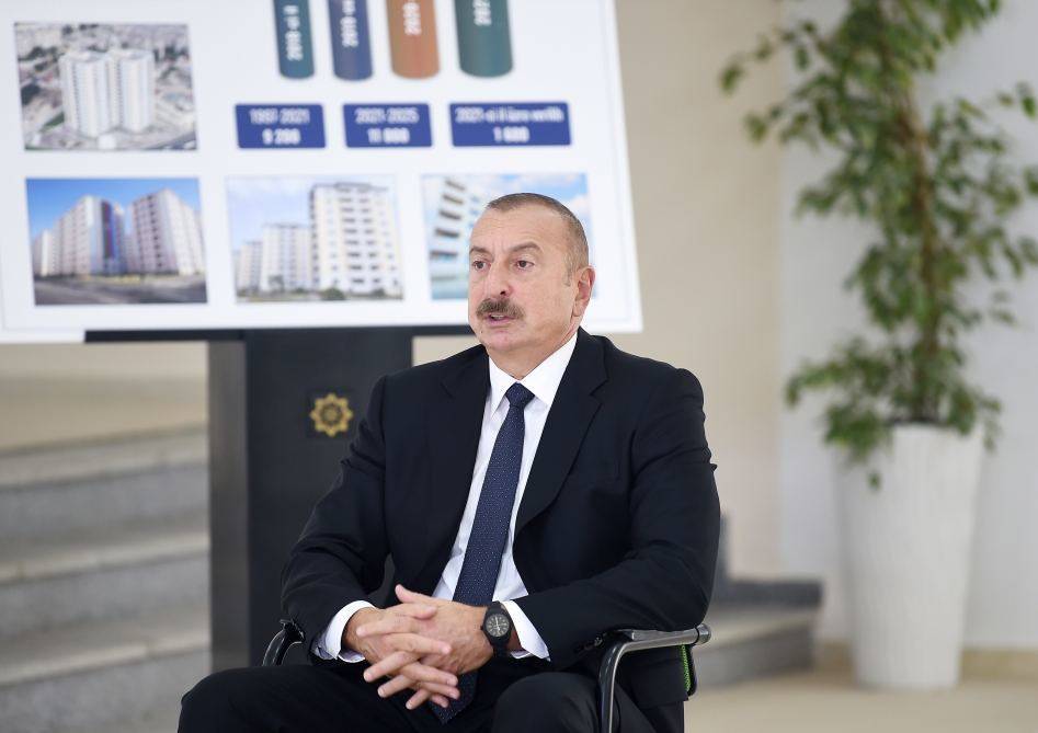 Президент Ильхам Алиев: Мы проделали работу, которая некоторым и не снилась