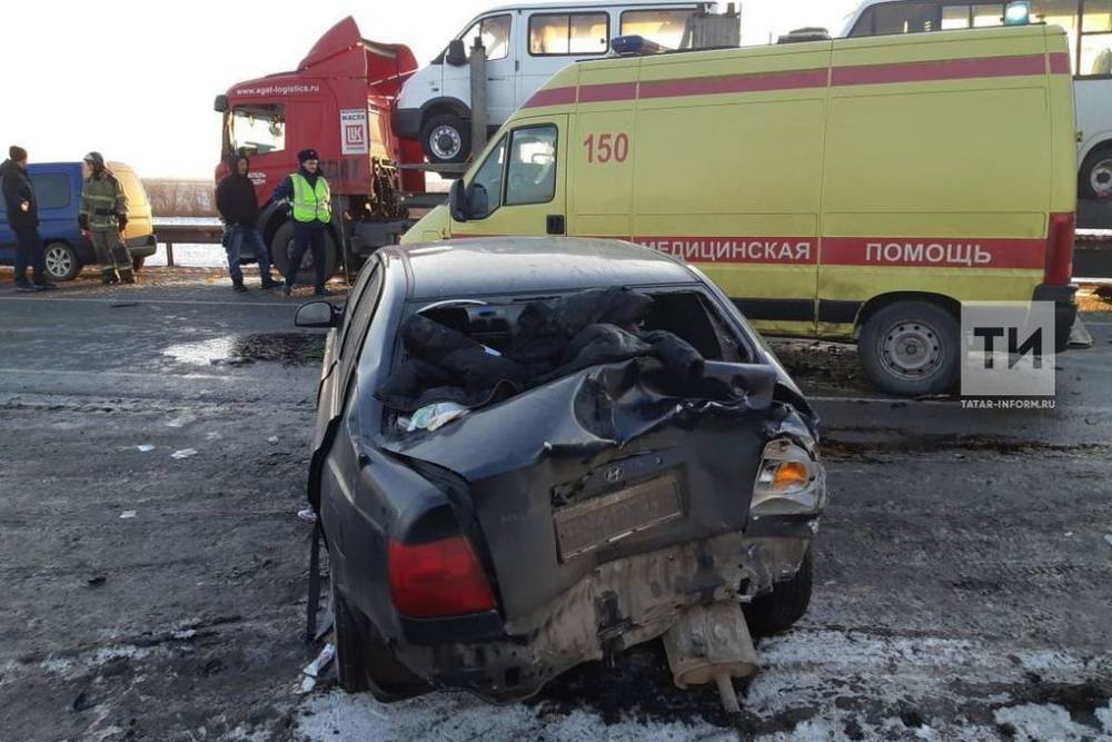 В Татарстане в ДТП с начала года погибли 143 человека