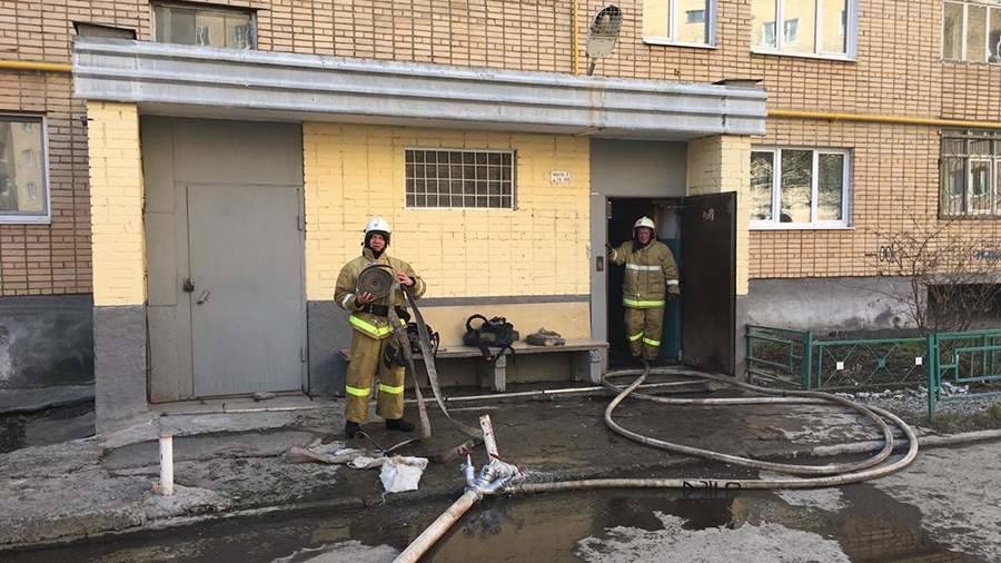 Пожар в Екатеринбурге локализовали