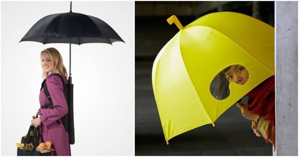 19 креативных зонтиков, которые сделают дождливые дни яркими и веселыми