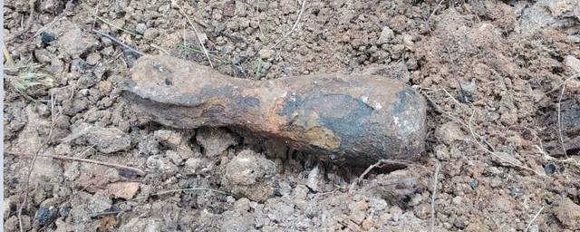 Под речным мостом в Рязани обнаружили 50-миллиметровую мину