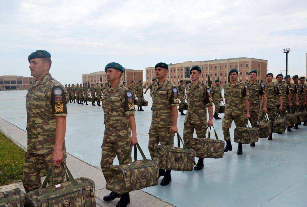 Азербайджанские миротворцы вернулись из Афганистана на родину