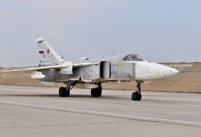 Фронтовой бомбардировщик Су-24 упал в Пермском крае