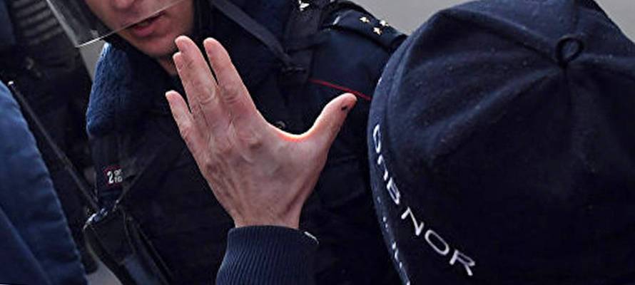 В Петрозаводске возбуждено уголовное дело против замахнувшегося на полицейского мужчины