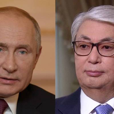Путин выразил соболезнования Токаеву в связи со взрывами в Казахстане