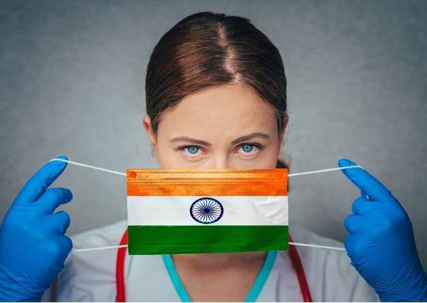 В Индии максимальное количество больных COVID-19 за последние несколько месяцев и мира