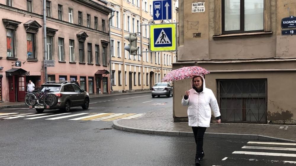 Западный циклон принесет в Петербург небольшие дожди в воскресенье