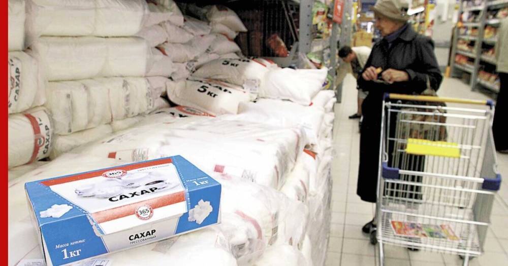 Правительство России включило сахар в перечень сельхозпродукции для госинтервенций
