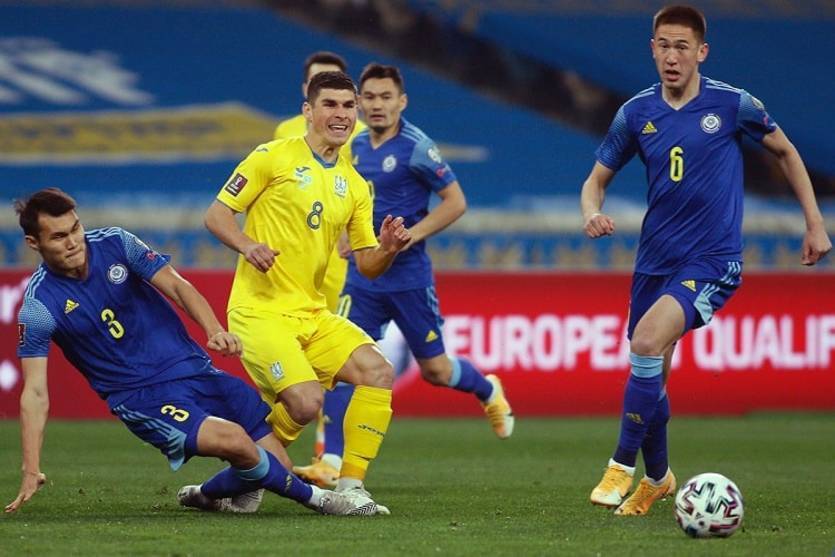 Казахстан - Украина: онлайн-трансляция матча квалификации ЧМ-2022