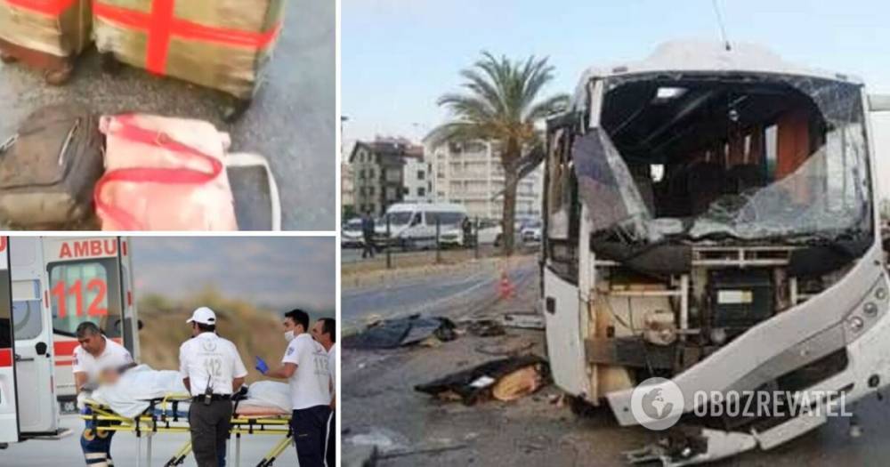 В Турции перевернулся автобус с туристами, есть погибшие и много пострадавших. Фото