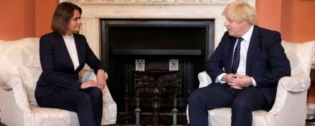 Премьер-министр Великобритании Джонсон провел встречу с Тихановской в Лондоне