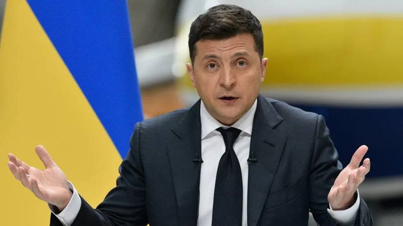 Оппозиция на Украине назвала циничными слова Зеленского о Крыме