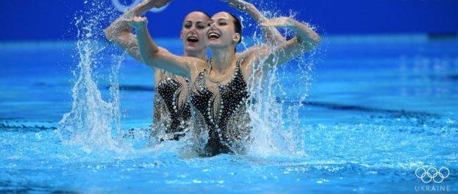 Украинки Федина и Савчук с третьим результатом вышли в финал Олимпиады в артистическом плавании