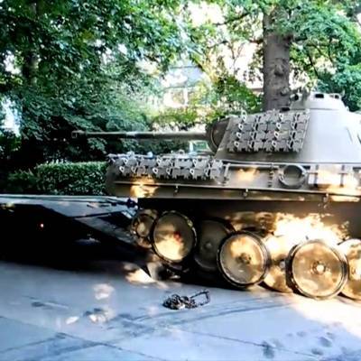 В Германии пенсионера приговорили к условному сроку за танк в подвале
