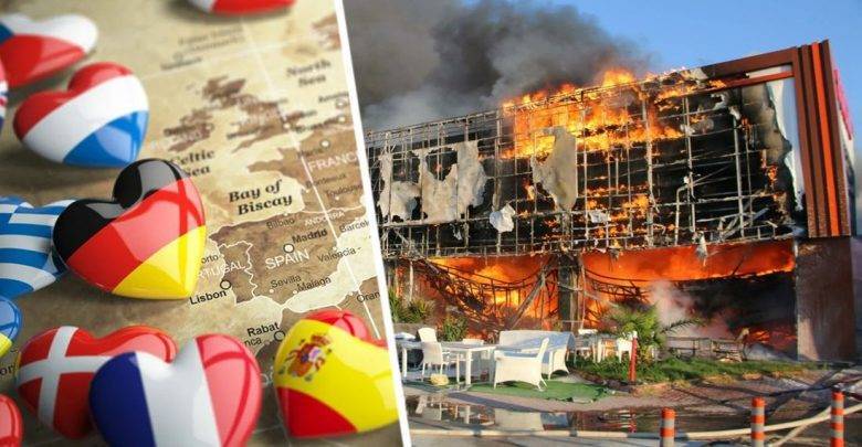 Туристам выпущено предупреждение: кроме Турции, начались пожары в Италии, Греции и Тунисе