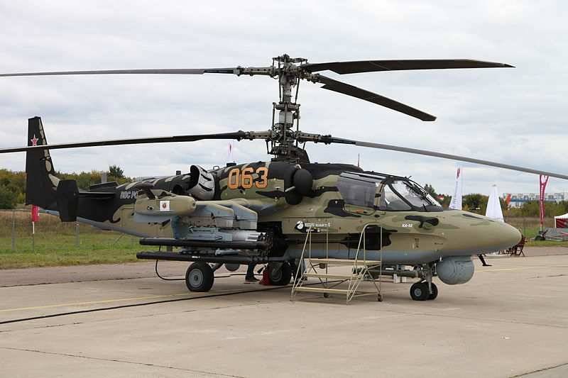 В Японии высоко оценили боевой вертолет РФ Ка-52М «Аллигатор»