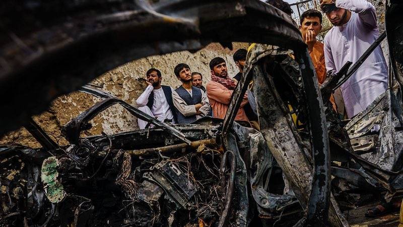 Свидетели сообщают о 7 детях, погибших в ударе США по Кабулу