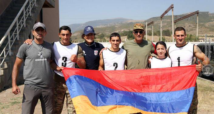 "Воин мира": армянские военные победили в конкурсе "Атлет" международных армейских игр
