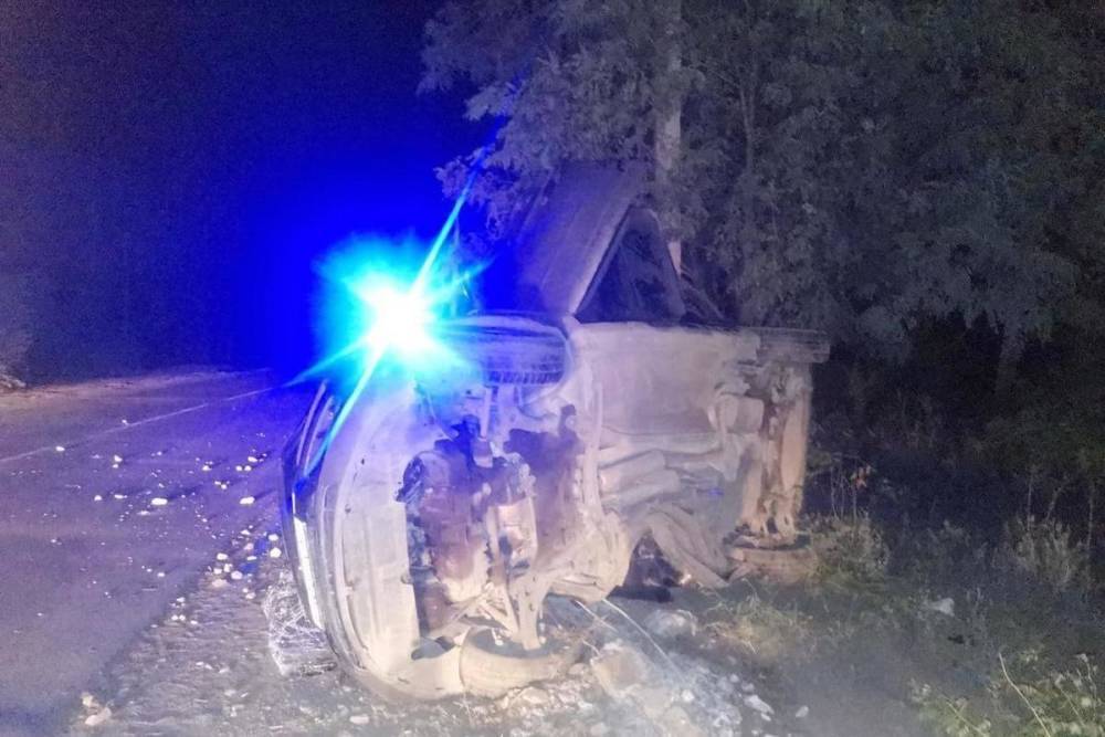 В Шахтах водитель иномарки погиб, врезавшись в столб