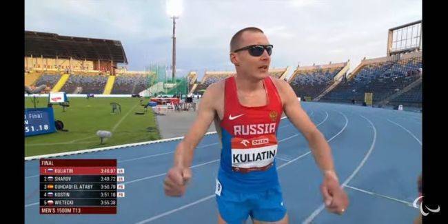 Российский легкоатлет завоевал золото на Паралимпиаде