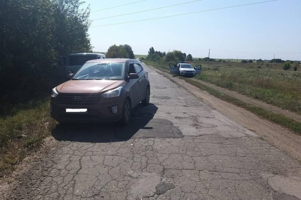В Скопинском районе москвичка на Hyundai Creta сбила 49-летнюю женщину