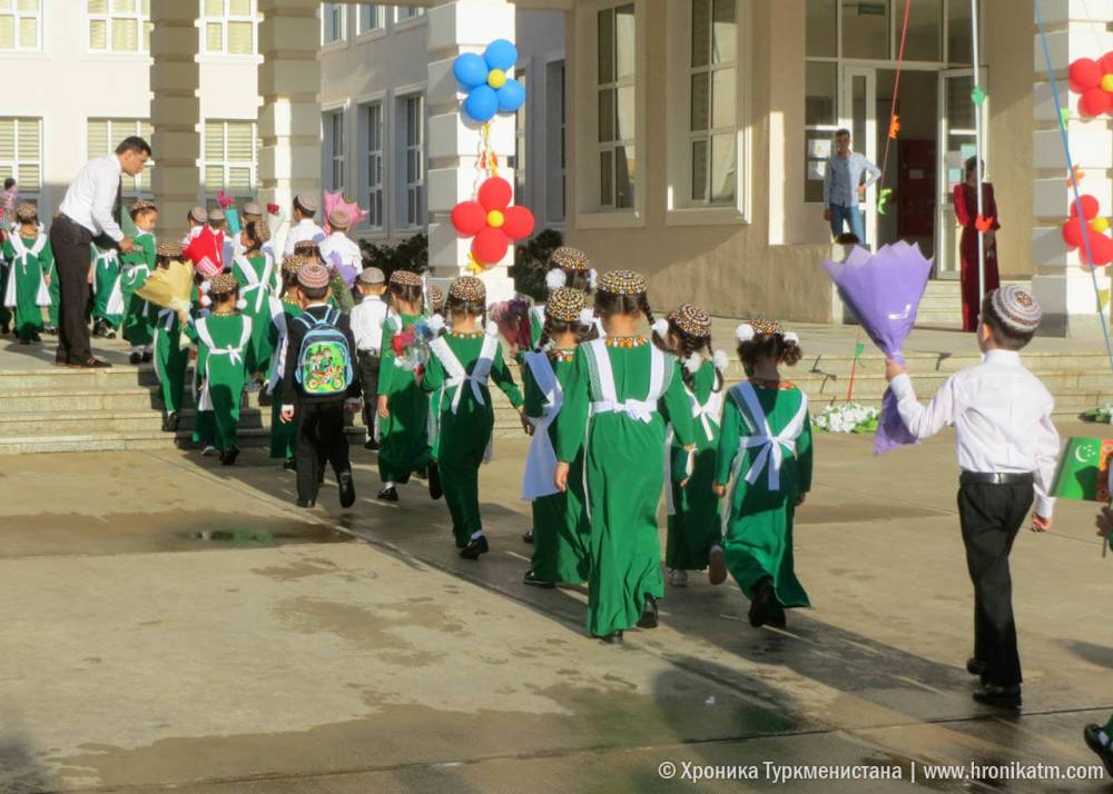 1 сентября в Туркменистане откроют семь новых школ. Пять из них – в Ахале