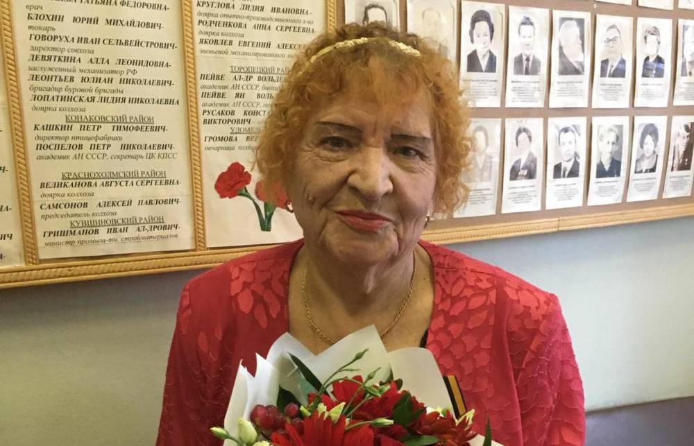 Жительница Твери, участница Великой Отечественной войны Галина Михайловна Макеева отмечает 96-летие