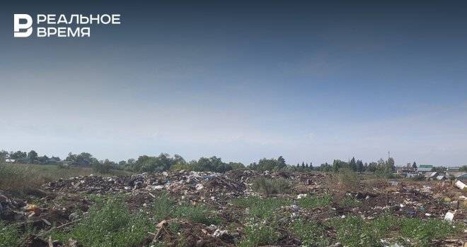 В Аксубаевском районе Татарстана обнаружена свалка отходов площадью 120 квадратных метров