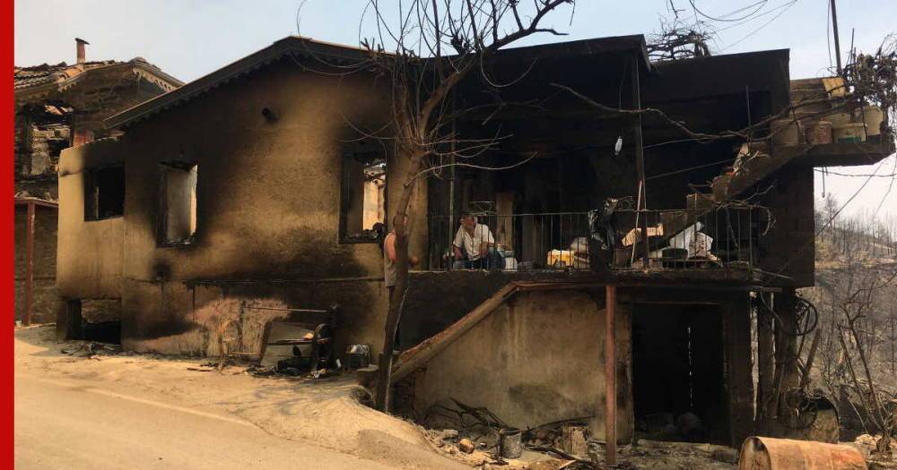 От лесных пожаров в Турции пострадали около 80 населенных пунктов