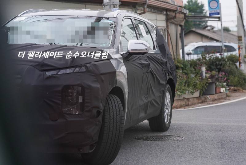 Шпионы заметили обновленный Hyundai Palisade