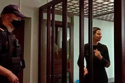 Танцующая в суде белорусская оппозиционерка Колесникова попала на видео