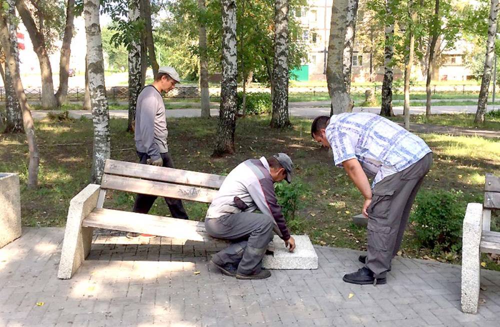 Хулиганы разгромили парк в Новомичуринске