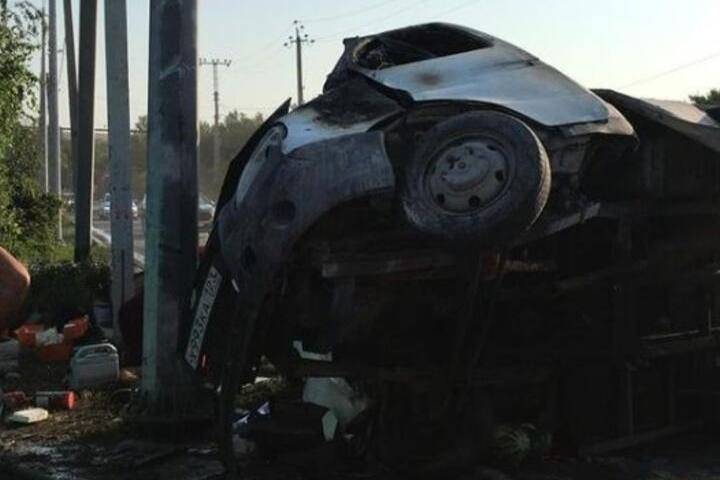 Под Новороссийском в аварии погиб водитель Газели