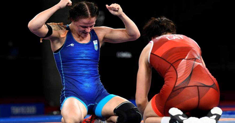 Украинский борец Ирина Коляденко выиграла “бронзу” на Олимпиаде в Токио