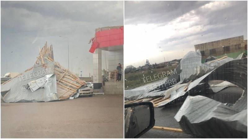 Жители Башкирии рассказали о последствиях внезапного урагана