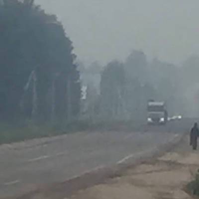 Дым от лесных пожаров в Якутии накрыл Иркутскую область
