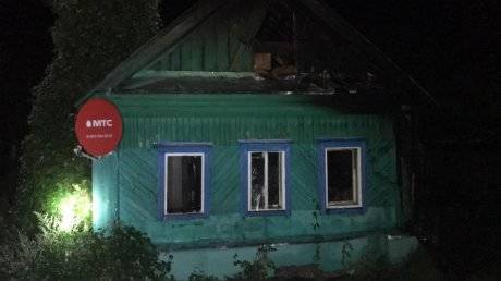 В Пензенской области при пожаре погиб ребенок