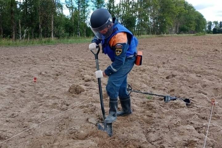 В Тверской области нашли больше 200 взрывоопасных снарядов времен войны