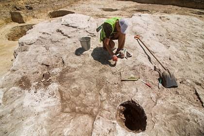 Археологи в Анапе вскрыли каменоломню из античных времен
