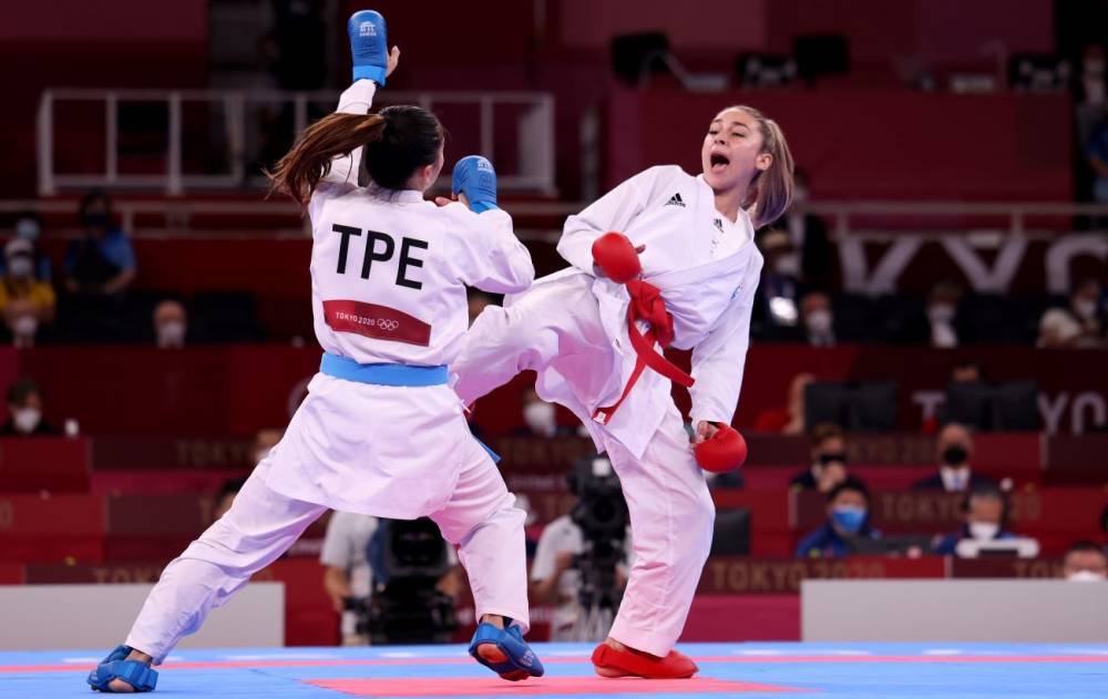 Терлюга взяла историческое серебро по карате на Олимпийских играх