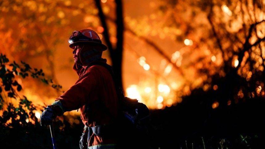 Несколько населенных пунктов в Калифорнии уничтожены огнем от лесных пожаров