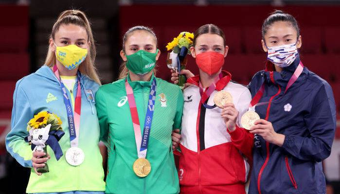 Терлюга выиграла серебро олимпийского турнира по каратэ