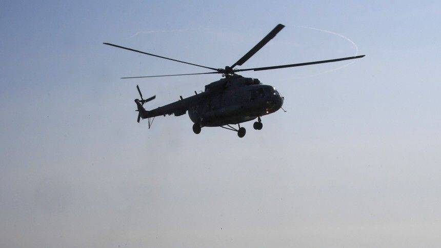 В Таджикистане разбился спасательный вертолет, летевший к российским туристам