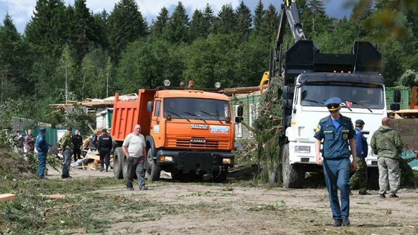 В Тверской области рассказали о ходе восстановительных работ после урагана