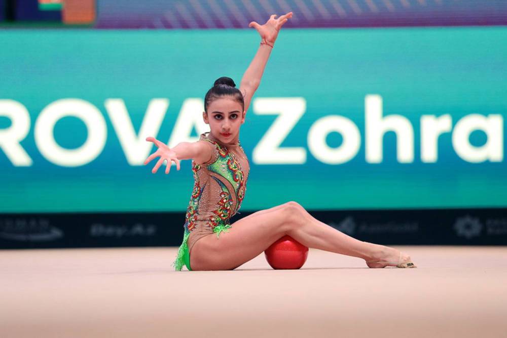 Азербайджанская гимнастка Зохра Агамирова вступает в борьбу на Летних Олимпийских играх-2020 в Токио